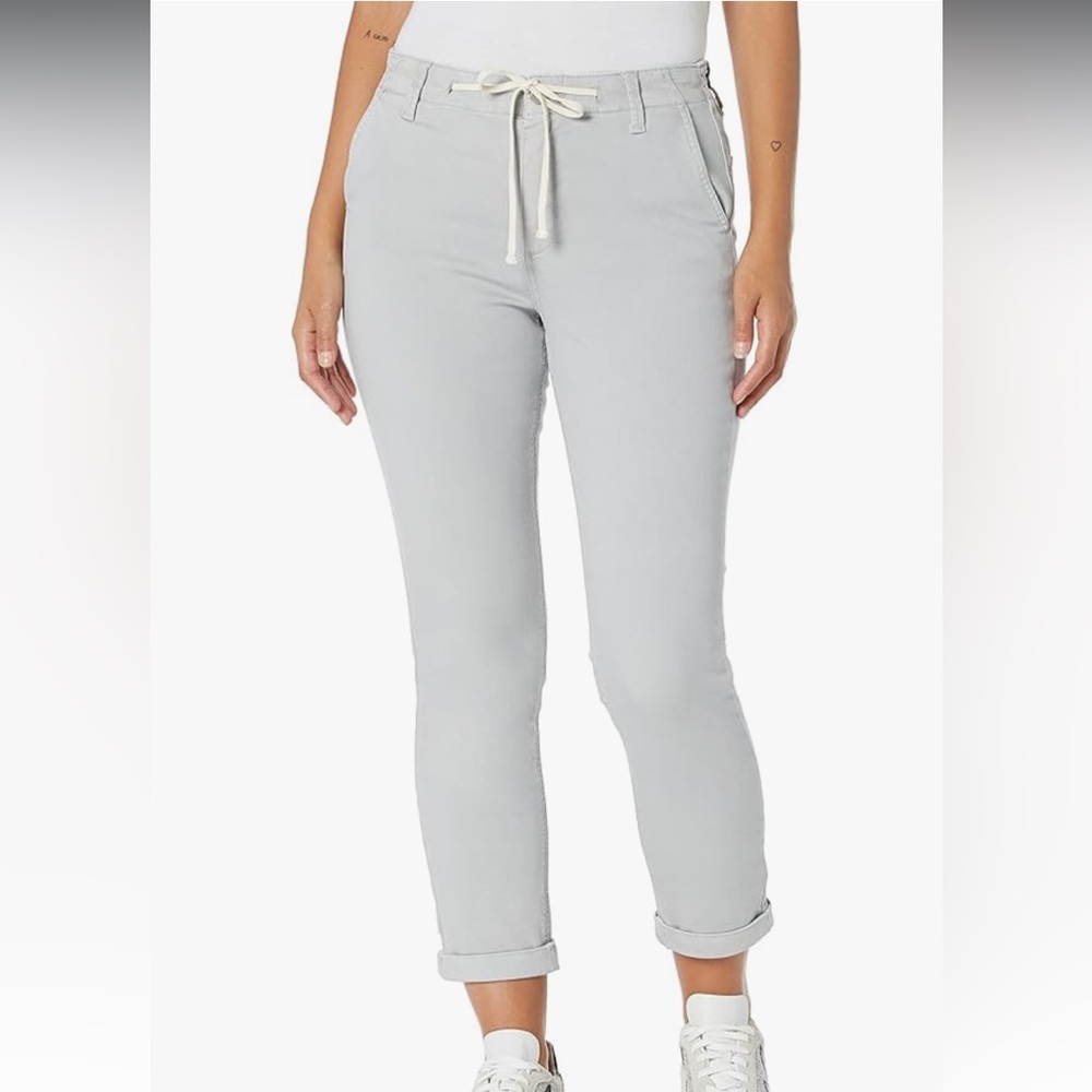 PAIGE by Anthropologie Gray “Christy” drawstring pants Size 24